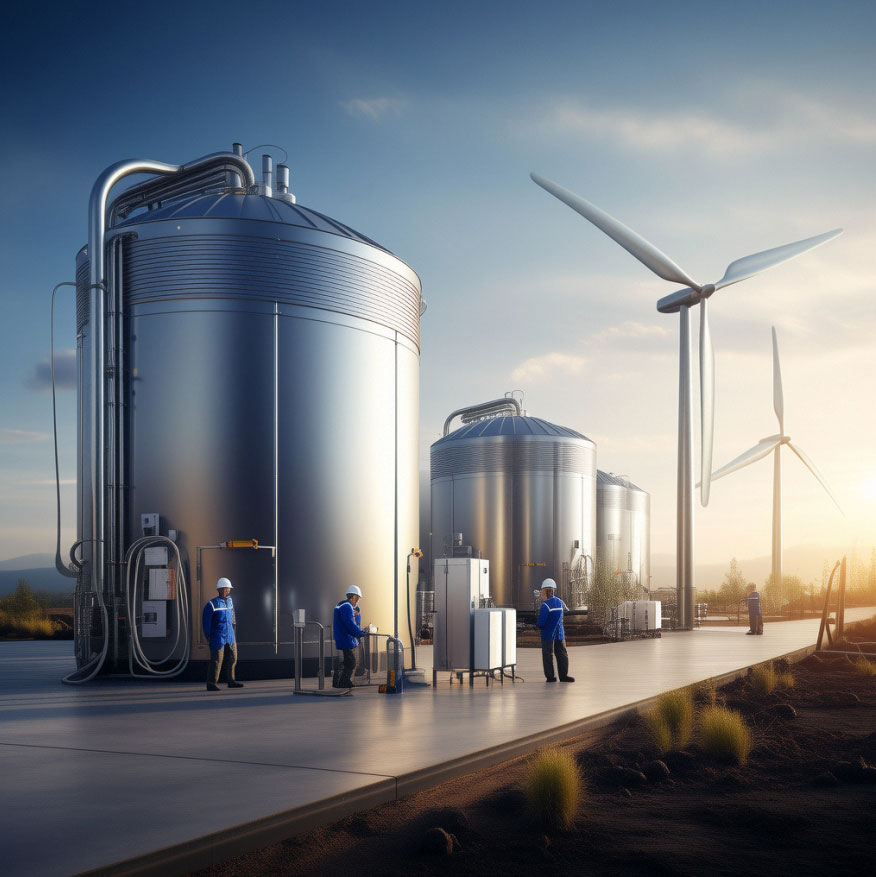 羿弓氢能年度最大氢能压缩机即将投入实际应用